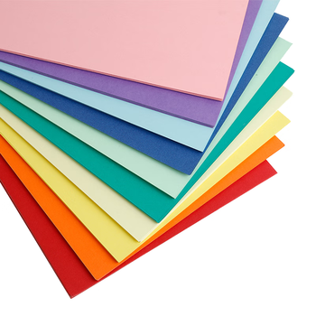 天章 (TANGO)【老师推荐】A4 10色硬卡纸 加厚彩色封面纸 幼儿园手工折剪纸DIY绘画画纸 十色混装160g 100张/包
