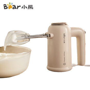 小熊（Bear）电动打蛋器家用烘焙小型奶油打发器自动手持打蛋机蛋糕搅拌器 DDQ-D01U1