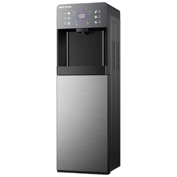 奥克斯（AUX）饮水机即热下置式家用保温杯冲奶立式温热型快速加热下置水桶饮水器 即热即饮灰色温热型YJX-01