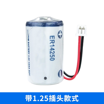 凯元达台达PLC绝对值伺服编码电池1/2AA探头电缆线束LS14250ER14250带1.25插头：4个