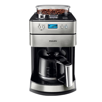 飞利浦（PHILIPS）咖啡机全自动家用美式全自动豆粉两用研磨一体式磨豆机现磨实用礼物【HD7751】