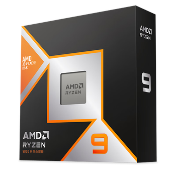 AMD 锐龙9 9950X 3D处理器 16核32线程 144MB缓存加速频率至高5.7GHz原盒装CPU专业生产力 