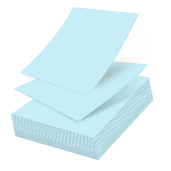 天章 （TANGO）【老师推荐】A4 彩色硬卡纸 加厚学生封面手工纸 幼儿园儿童DIY剪纸绘画折纸 浅蓝色180g 100张/包