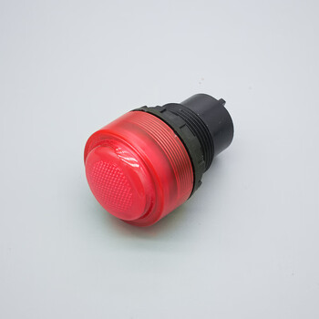 佰达特 30mm防爆BA8030控制金属塑料按钮开关急停旋钮塑料头-指示灯红色220/380V（11个）