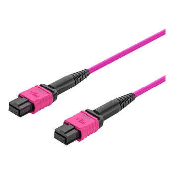 良浦 多模万兆MPO-MPO 8芯OM4光纤跳线 40G/100G模块用跳纤 5米 MPO-MT8-5M	