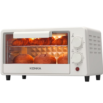 康佳（KONKA）电烤箱 家用一机多能迷你小烤箱 水果机 干果机 10L容量小巧不占地 KAO-W1075A