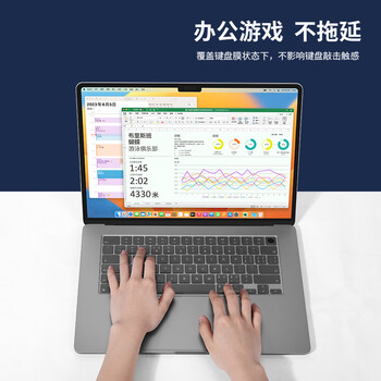 极川 苹果MacBook Air 15.3英寸M4/M3/M2键盘膜2025/24/23款笔记本电脑键盘保护膜TPU超薄透明防水尘罩 极川 苹果MacBook Air 15.3英寸M4/M3/M2键盘膜2025/24/23款笔记本电脑键盘保护膜TPU超薄透明防水尘罩