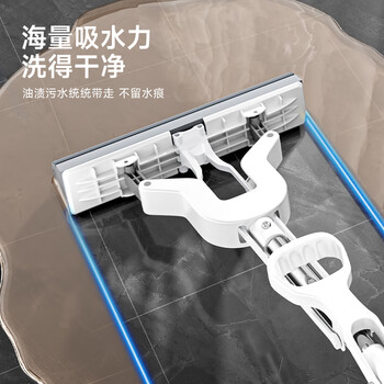 五月花海绵胶棉拖把28cm家用一拖净免手洗2025吸水拖地神器胶棉墩布拖布 五月花海绵胶棉拖把28cm家用一拖净免手洗2025吸水拖地神器胶棉墩布拖布