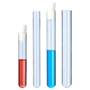 Labshark 玻璃试管圆底高透明度耐高温加厚材质化学实验器材 【15*150mm】21mL-10支/包