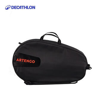 迪卡侬（DECATHLON）网球包羽毛球包背包球拍大容量运动包黑红25L4175636