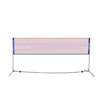 英辉（INVUI）羽毛球网架移动便携式 羽毛球网架子网柱 4.1米 带球网