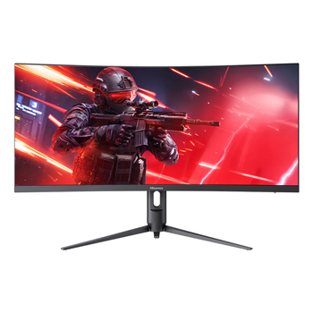 海信34英寸带鱼屏 200Hz高刷 1000R曲率 内置音响 氛围灯 HDR400 WQHD曲面电竞屏 显示器34G6K Pro