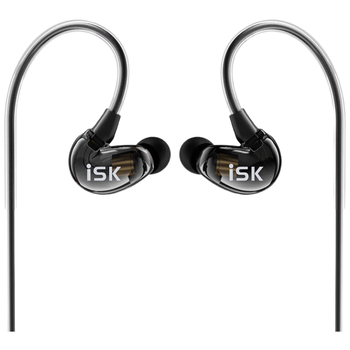 iSKNX800入耳式有线监听耳机主播直播唱歌录音实时耳返 高保真HiFi听歌游戏追剧耳塞
