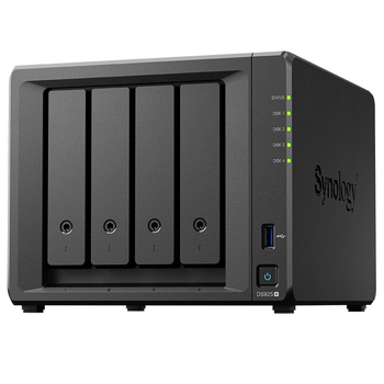 群晖(Synology)DS925+四核心四盘位 NAS网络存储服务器私有云文件数据备份