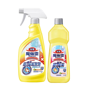 花王（KAO）浴室清洗剂洁厕灵 厕所水垢皂垢洁厕剂马桶清洁剂防霉除臭500ml*2