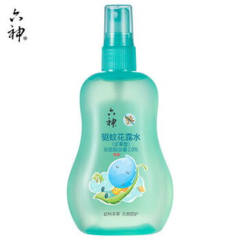 六神 驱蚊花露水(汉草型)160ml 清凉舒爽夏季防蚊 新旧包装