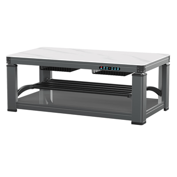 焱魔方电暖桌双升降电炉烤火桌子一体取暖家用客厅茶几长方形取暖桌冬季新款T10烤火炉语音电烤桌电暖炉