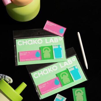 chakolab水杯周边贴趣味可爱磁吸贴家庭装饰贴