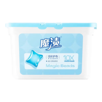 魔渍活彩洗衣凝珠留香持久留香珠浓缩洗衣液抑菌洁净多效合一