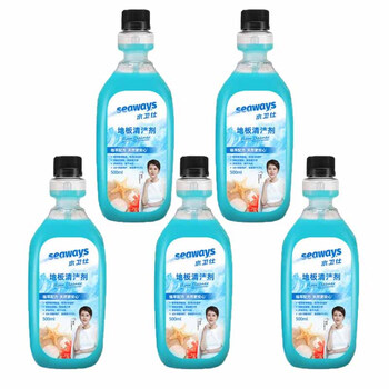 水卫仕（seaways）地板清洁剂 香茅精油 母婴宠物消毒液香茅精油500ml*5瓶