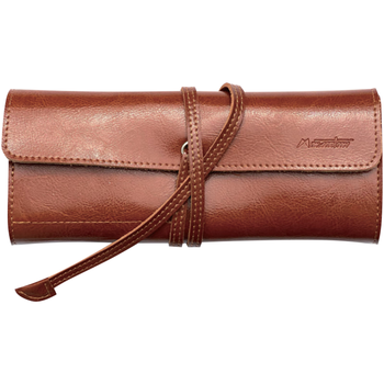 MAIRTINI马蒂尼水彩笔旅行笔袋户外便携写生画笔皮包小牛皮复古风MGD-02