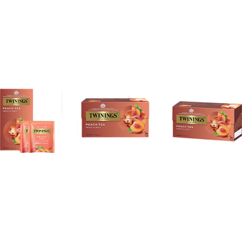 川宁花草茶 蜜桃果香红茶25袋*2g 茶包花果茶下午茶袋泡茶 新年礼物