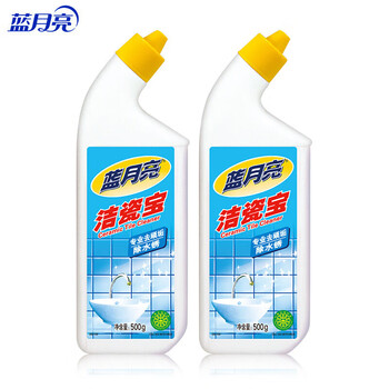 蓝月亮瓷砖地板洁厕多选清洁专业去污洁瓷宝500g×2瓶装