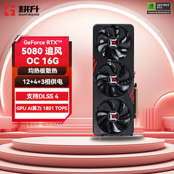 耕升GeForce RTX 5080 追风OC 16G DLSS 4 台式机电脑游戏显卡