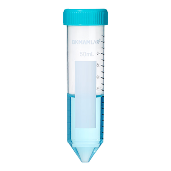 比克曼生物（BKMAM）塑料离心管一次性无菌加厚螺旋盖样品管【50ml】绿盖螺口尖底25个/袋
