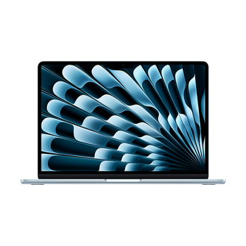 Apple/苹果AI笔记本/2025款MacBookAir13英寸M4(10+10核)24G512G天蓝色电脑MC6V4CH/A