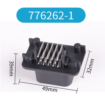 正鑫远  ECU插头孔汽车防水连接器AMP安普型线束护套14孔直针 776262-1