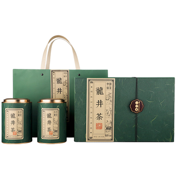 第一江南绿茶龙井特级250g2025新茶明前茶叶礼盒装春茶嫩芽高端送礼品