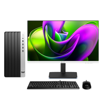 惠普战99 高性能台式电脑主机(14代i7-14700 32G 1TSSD)27英寸2K护眼大屏 商用办公 教育学习机