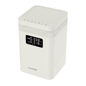 欧朗德斯ALONDES空气净化器京东自营家用除甲醛净化机卧室客厅除烟味双数显等离子杀菌静音除醛仪C8