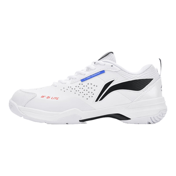 李宁（LI-NING）羽毛球鞋男女款刀锋LITE专业训练鞋 标准白 38 