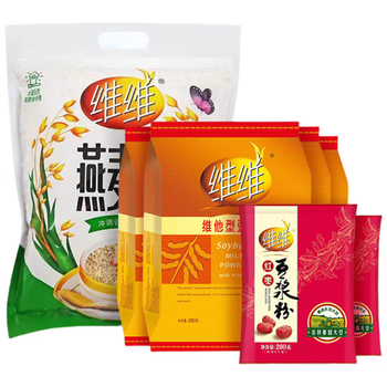 维维精选组合2220g豆奶粉豆浆粉麦片营养早餐即食冲饮 送礼