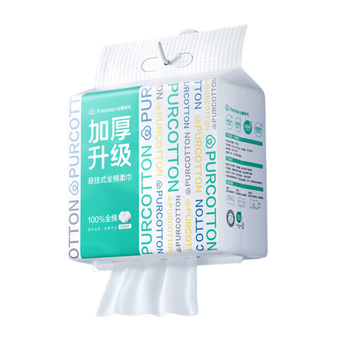 全棉时代（PurCotton）全棉柔巾悬挂式60gsm平纹200mm*200mm200抽/包