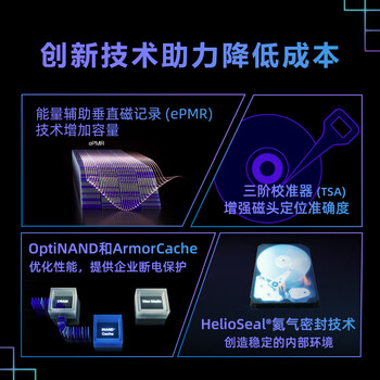 西部数据(WD)26TB企业级氦气机械硬盘HC590 SATA 7200转512MB CMR垂直 服务器硬盘 3.5英寸WUH722626ALE6L4 西部数据(WD)26TB企业级氦气机械硬盘HC590 SATA 7200转512MB CMR垂直 服务器硬盘 3.5英寸WUH722626ALE6L4