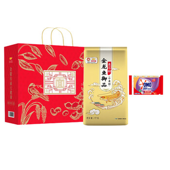 奥妙（OMO）薰衣草超效洗衣皂200G*1块 天然植物油+金徽有面面粉礼盒5kg