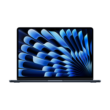 Apple/苹果AI笔记本/2025款MacBook Air13英寸M4 (10+8核) 16G 256G午夜色电脑MW123CH/A