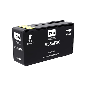 V4INK适用 惠普938墨盒 带芯片黑色双支装惠普9720墨盒9120 9130 9110b打印机墨盒officejet pro 9120b 9730墨水