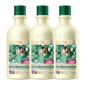 蔬果园尤加利除菌快洗洗衣液6斤除真菌除螨祛味持久留香15分钟快洗洁净