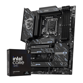 微星（MSI）Z890 GAMING PLUS WIFI DDR5主板+英特尔15代Ultra7 265KF CPU板U套装