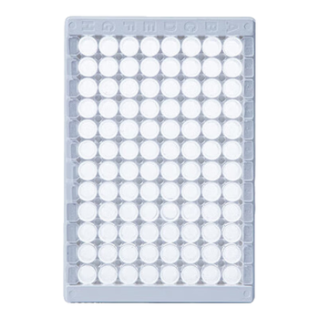 比克曼生物（BKMAM）酶标板96孔微孔板测荧光平底带盖可拆高吸附TC处理独立包装