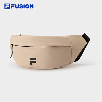 FILA FUSION斐乐潮牌情侣款腰包时尚休闲单肩包随身包