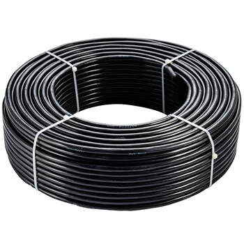 起帆 RVV非屏蔽多芯电缆 RVV-300/500V-4X2.5 黑色