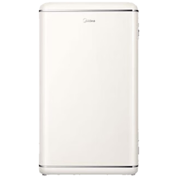 美的（Midea）奶酪小方96L单门冰箱复古易嵌冷藏中小型家用宿舍家居租房家电一级能效 BC-96MR 
