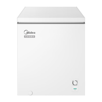 美的（Midea）143升冰柜低霜家用囤货小冷柜冷藏冷冻两用一级能效母乳小冰箱BD/BC-143KMD(E)家电