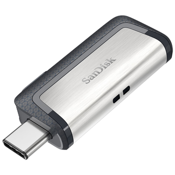 闪迪(SanDisk)128GB Type-C USB3.1 手机电脑U盘DDC2 读速150MB/s 便携双接口 安全保密 智能APP管理
