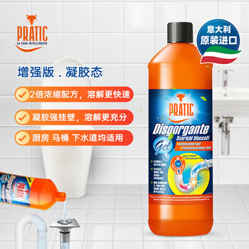 狐狸爸爸 管道疏通剂1000ml（厨房厕所下水道疏通 地漏除味 马桶疏通）